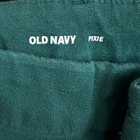 Old Navy Pixie Ankle pants, green, 16 - Picture 3 of 5